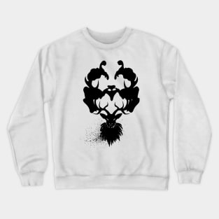 Rorschach stag Crewneck Sweatshirt